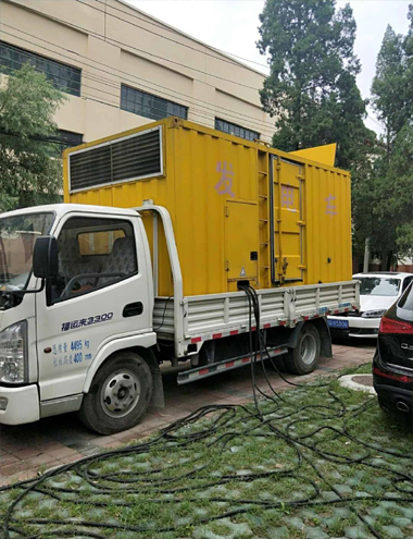 白河发电车出租-柴油发电机组排烟系统设计要求及其考虑因素